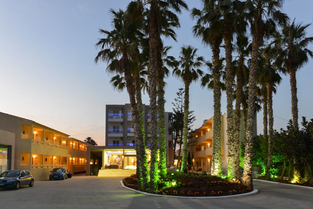 Carolina Mare Hotel Malia Exterior foto
