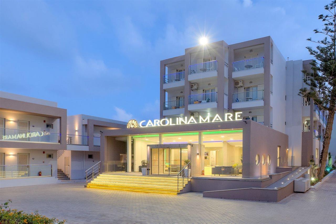 Carolina Mare Hotel Malia Exterior foto